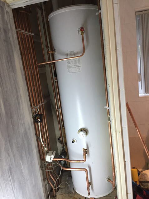 Boiler system installation