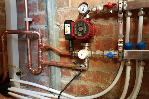 Boiler system installation
